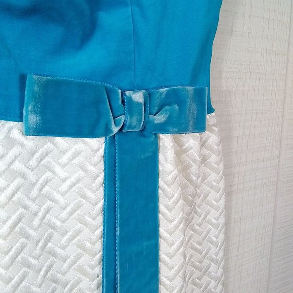 Vintage 60s Maxi Dress Evening Wear Velvet Brocade - Picture 7 of 14